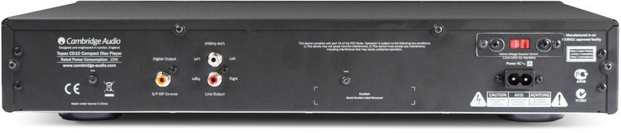 Cambridge Audio Topaz CD10